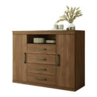 Comoda-1.40-mts-2-puertas-4-cajones