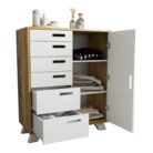 Comoda-Nordic-090-1-puerta-6-cajones-abierta