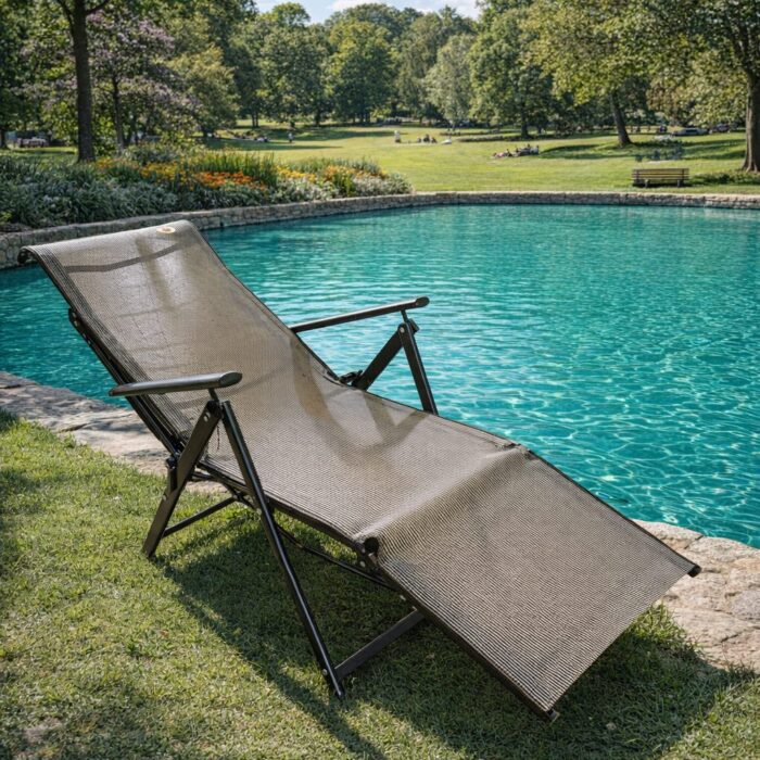 Sillón en parque jun