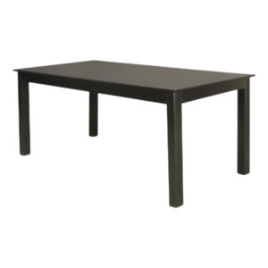 Mesa laqueada patas cuadradas en madera