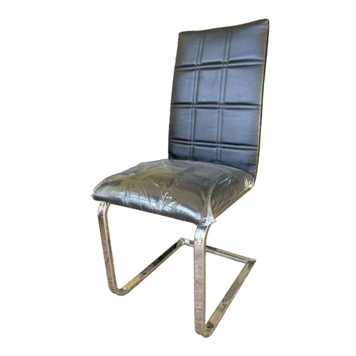 Silla-cromada-respaldo-asiento-tapizada