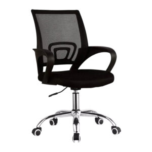 Silla escritorio respaldo bajo
