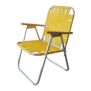 Sillon con tiras aluminio
